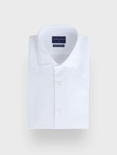 CAMISA MISTER DIAGONAL BLANCO