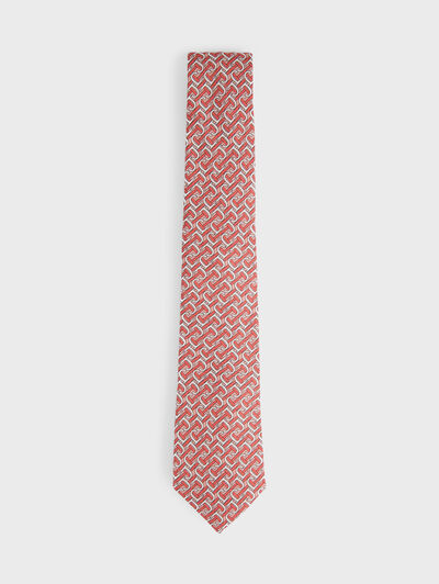 CORBATA PRINTED CORAL
