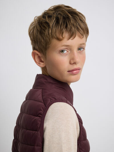 CHALECO NIRO KIDS BURDEOS
