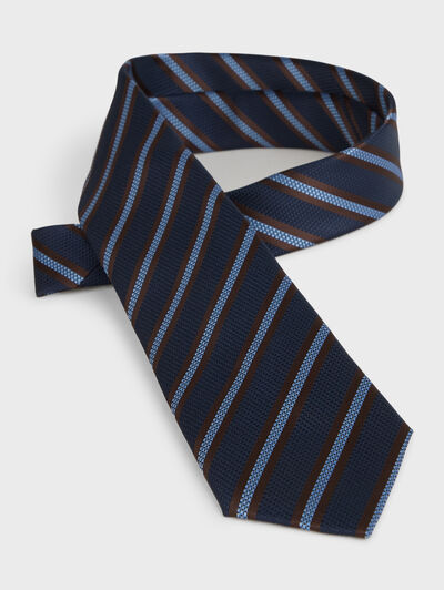 CORBATA JAQUARD MF MARR&Oacute;N