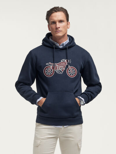 SUDADERA RYDER AZUL MARINO