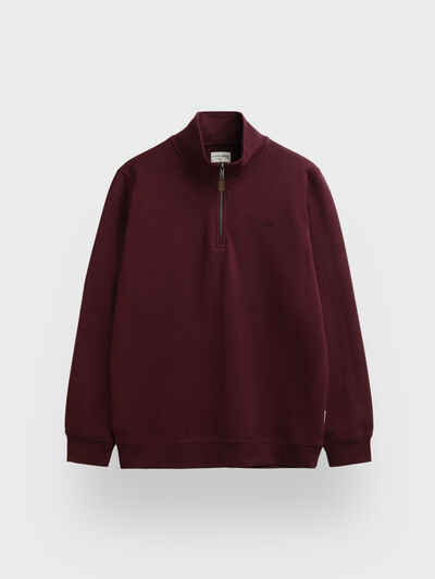 SUDADERA MYSTIC BURDEOS