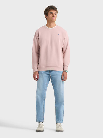 SUDADERA BASICA ROSA