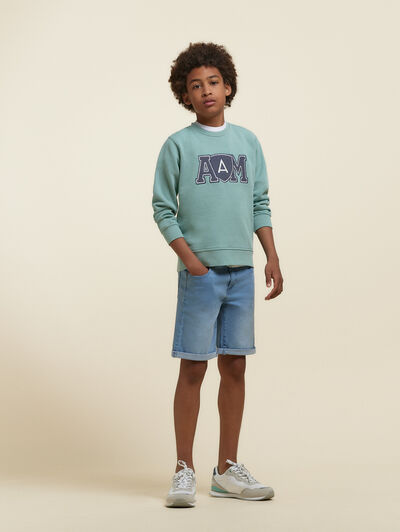 SUDADERA ORIGEN KIDS VERDE