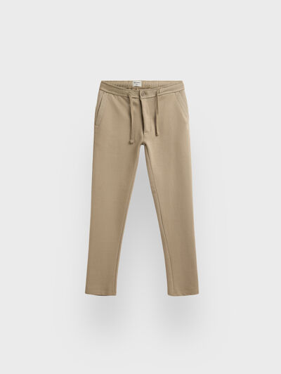 JOGGER CHINO KIDS CAMEL
