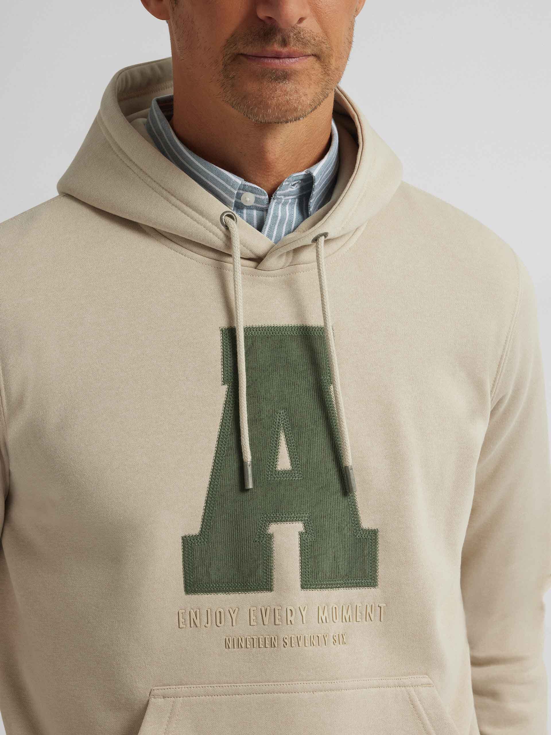 SUDADERA MOMENT BEIGE