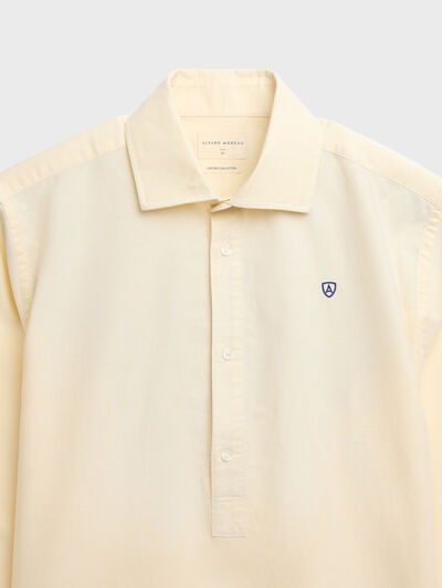 POLERA OXFORD SOLID AMARILLO