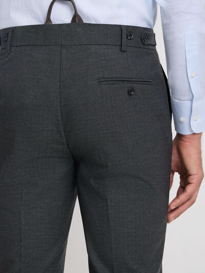 PANTALONES NAPOLI ESPIGA GRIS