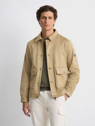 CAZADORA ERICK BEIGE