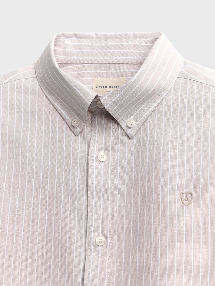 CAMISA OXFORD DIPLO BEIGE
