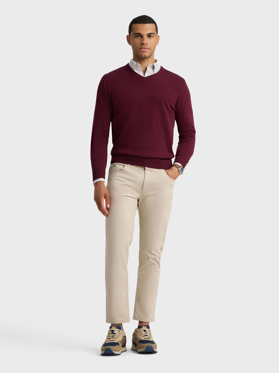 JERSEY V-NECK TRENDY