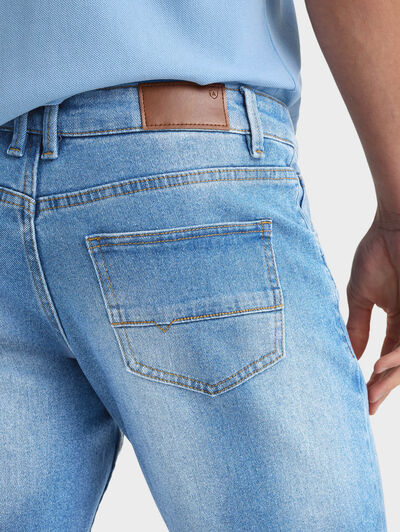 BERMUDA DENIM 5P AZUL
