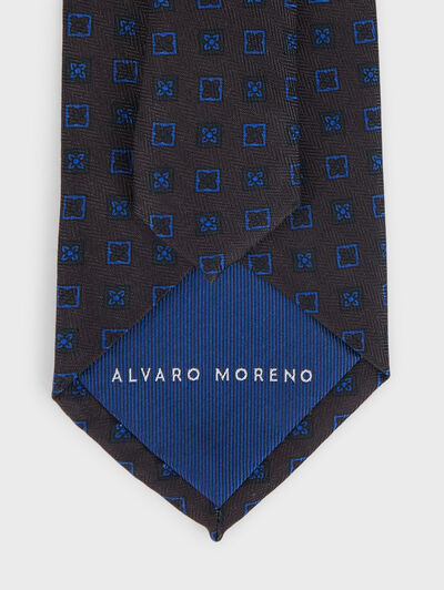 CORBATA PRINTED MARR&Oacute;N