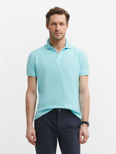 POLO TRENDY VERDE AGUA