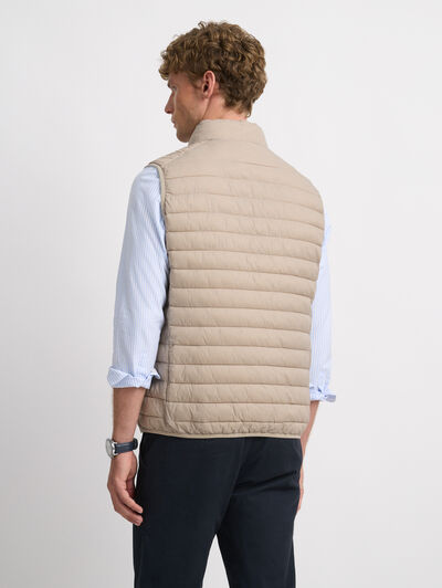 CHALECO NIRO BEIGE