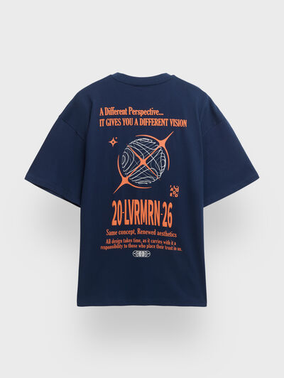 CAMISETA DIFFERENT AZUL MARINO