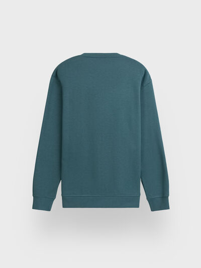 SUDADERA BASICA AZUL