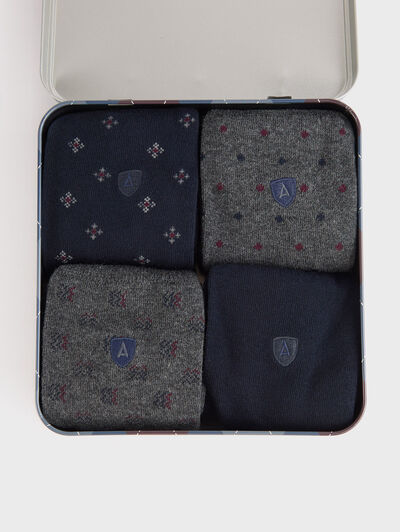 PACK CALCETINES AZUL MARINO