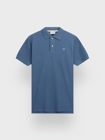 POLO BASIC AZUL