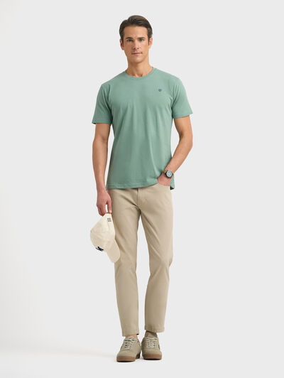 CAMISETA BASICA VERDE