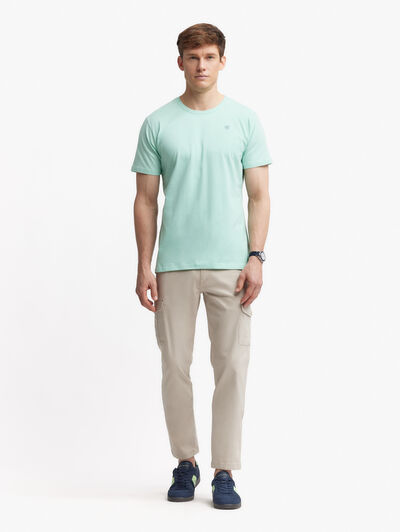 CAMISETA BASICA VERDE