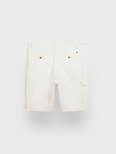 BERMUDA TINTADA CARGO CRUDO