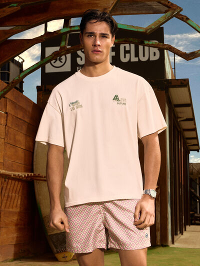 CAMISETA BORCELLE CRUDO