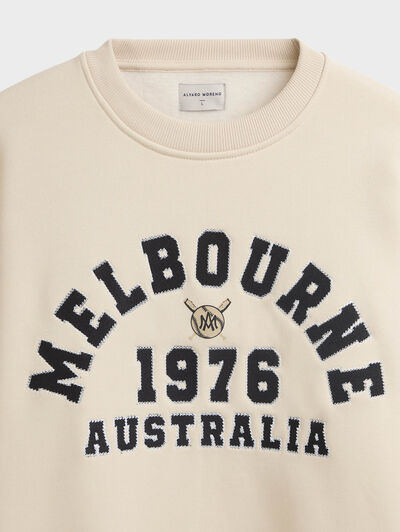SUDADERA MELBOURNE BEIGE