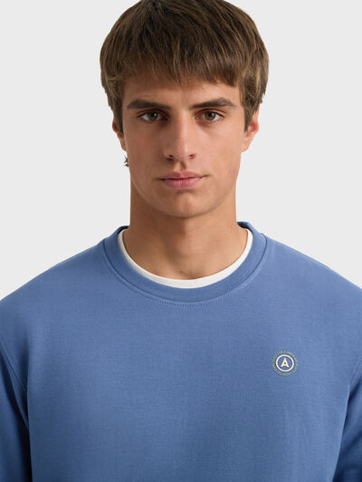 SUDADERA BASIC SPRING AZUL