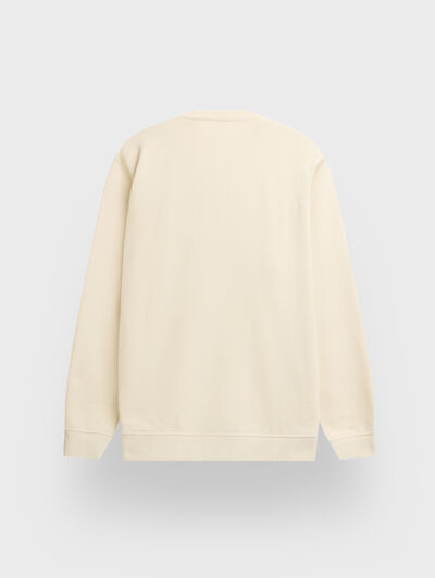 SUDADERA VINTAGE BEIGE