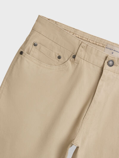 PANTALON 5 BOLSILLOS CAMEL