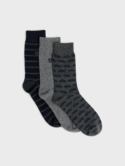 CALCETINES KIDS GRIS
