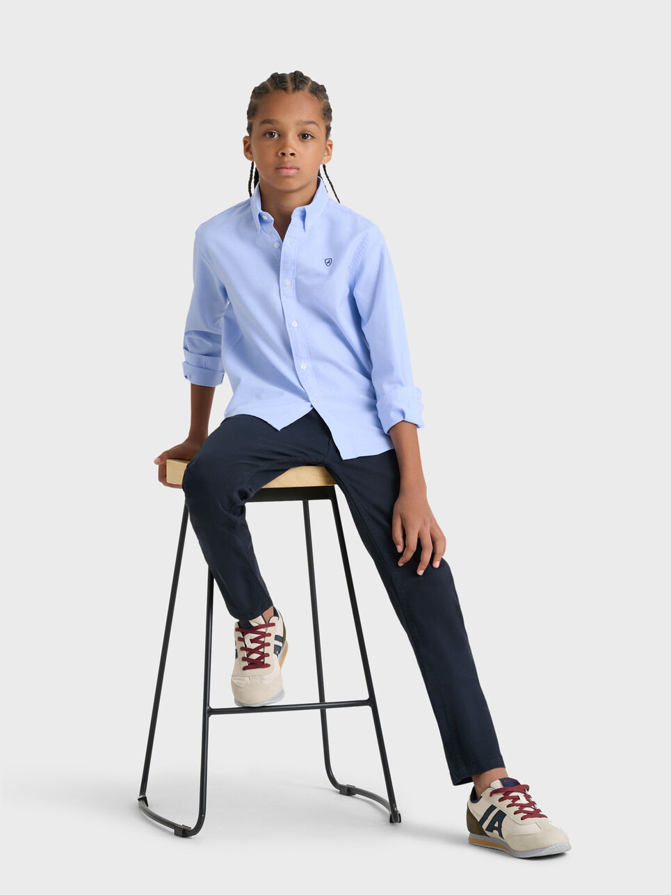 CAMISA OXFORD BASIC KIDS