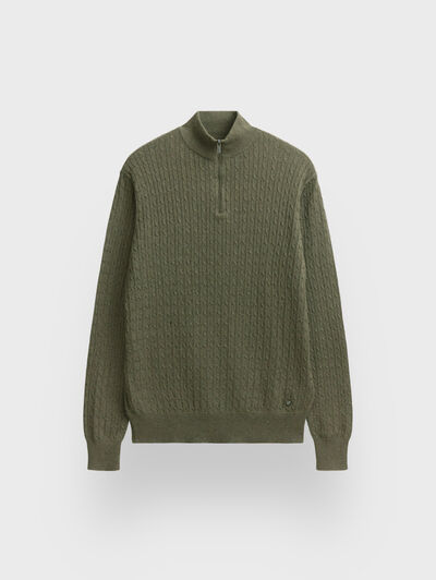 JERSEY BRAIDED VERDE