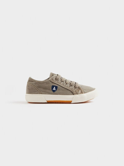 ZAPATILLAS CANVAS KIDS BEIGE