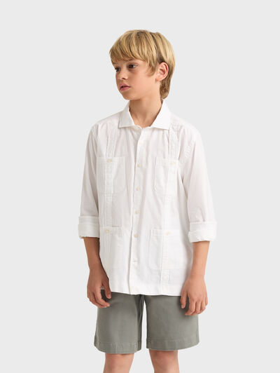 CUBANA OXFORD KIDS BLANCO