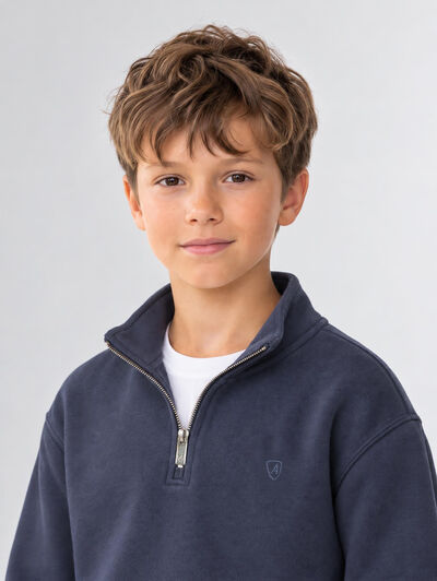 SUDADERA SIMPLY KIDS AZUL