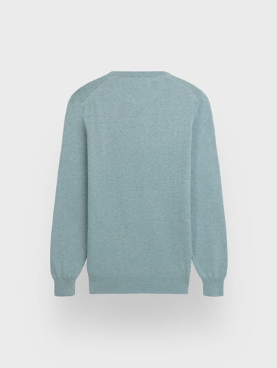 JERSEY ROUND NECK TRENDY AZUL