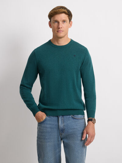 JERSEY ROUND NECK TRENDY AZUL