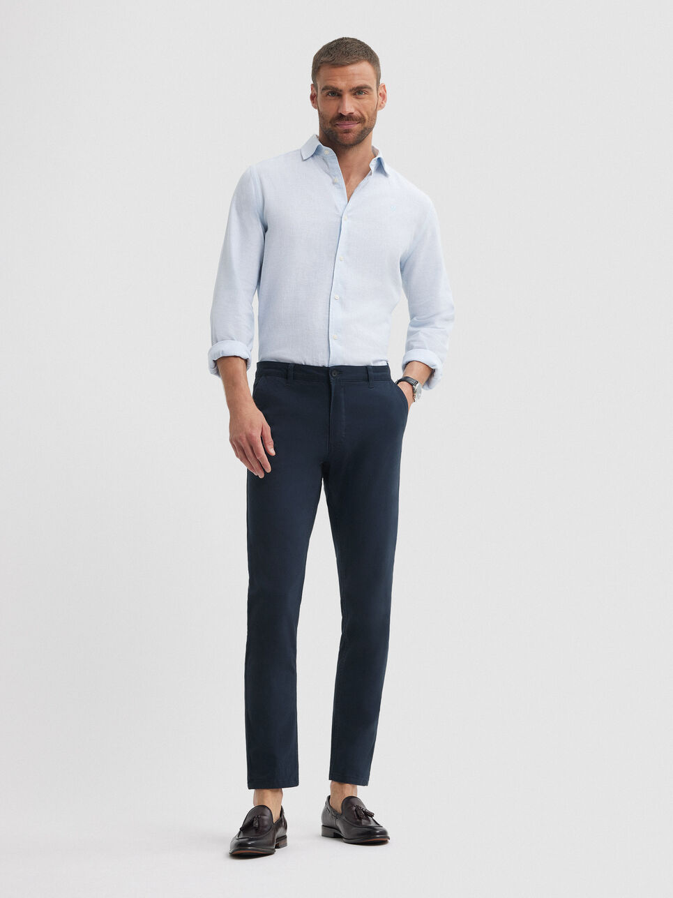 Corte Chino Hombre Pantalones Chinos Verano PANTALON CHINO SLIM