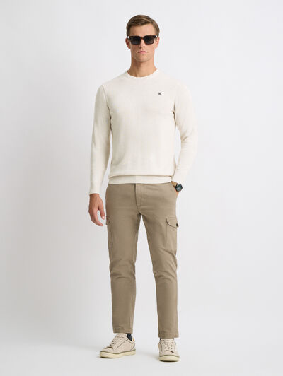 JERSEY ROUND NECK TRENDY CRUDO
