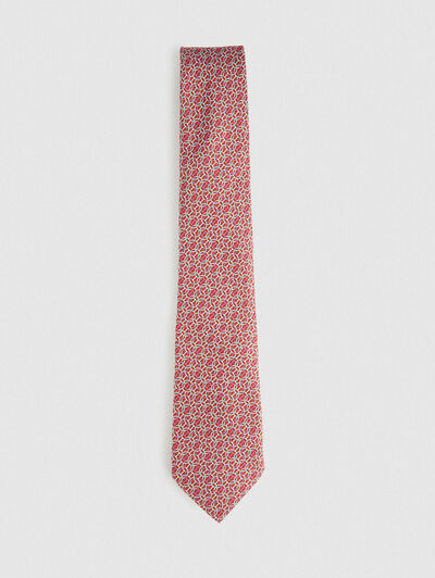 CORBATA PRINTED ROJO