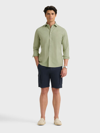 CAMISA POPELIN VERDE