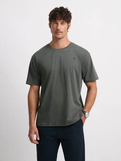 CAMISETA BASICA VERDE