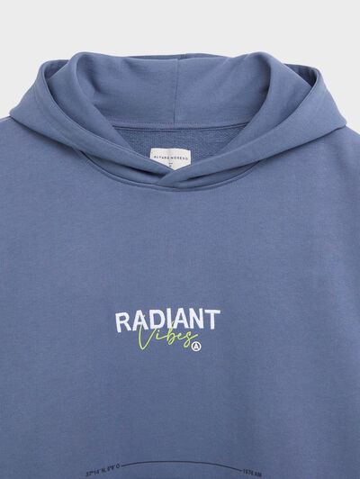 SUDADERA RADIANT AZUL