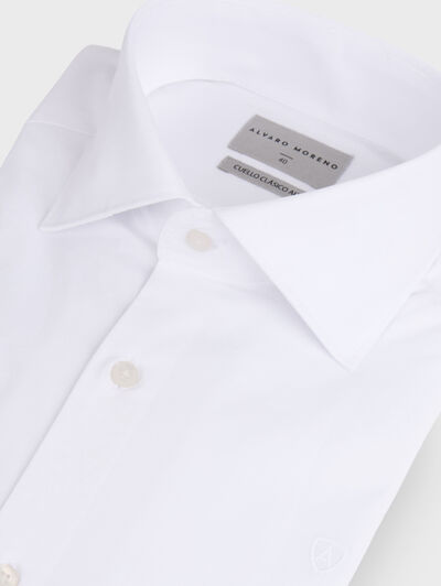 CAMISA ROMA POPELIN EXTRA BLANCO