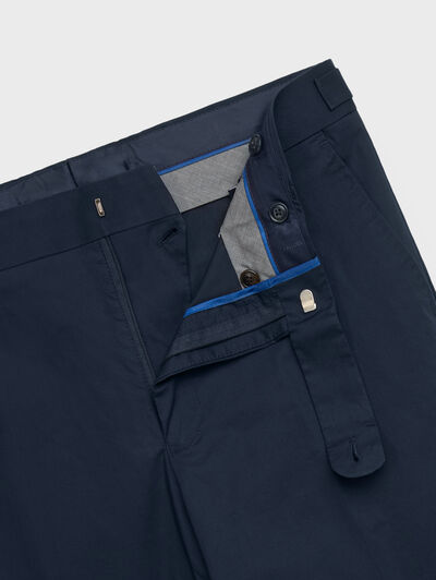PANTALON NAPOLI COTTON AZUL MARINO
