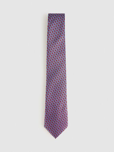 CORBATA JACQUARD MF AZUL