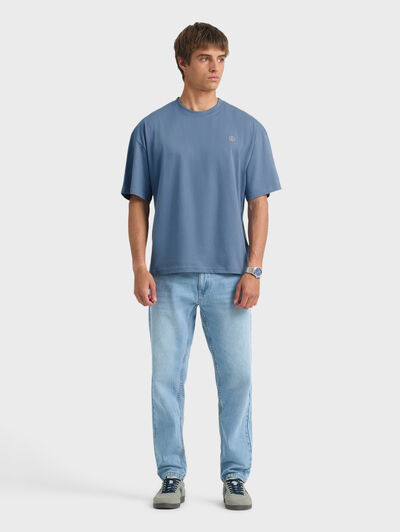 CAMISETA OVERSIZE AZUL