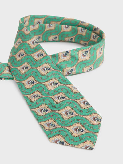 CORBATA PRINTED VERDE